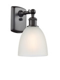 Sconces Single Glass by Innovations ( 405 | 516-1W-OB-G381-LED Ballston ) 