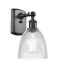 Sconces Single Glass by Innovations ( 405 | 516-1W-OB-G382 Ballston ) 