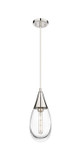 Mini Pendants Glass Down by Innovations ( 405 | 450-1P-PN-G450-6CL Downtown Urban ) 