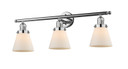 Bathroom Fixtures Three Lights by Innovations ( 405 | 205-PC-G61-LED Franklin Restoration ) 