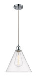 Pendants Glass Down by Innovations ( 405 | 516-1P-PC-GBC-122-LED Ballston ) 