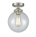 Semi-Flush Mts. Glass Down by Innovations ( 405 | 284-1C-SN-G202-8 Nouveau ) 