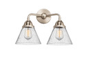 Bathroom Fixtures Two Lights by Innovations ( 405 | 288-2W-SN-G44-LED Nouveau 2 ) 