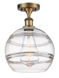 Semi-Flush Mts. Glass Down by Innovations ( 405 | 516-1C-BB-G556-10CL Ballston ) 