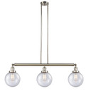 Linear/Island 3 Light Bar by Innovations ( 405 | 213-PN-G204-8 Franklin Restoration ) 