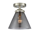 Semi-Flush Mts. Glass Down by Innovations ( 405 | 284-1C-SN-G43 Nouveau ) 