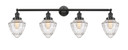 Bathroom Fixtures Four Lights by Innovations ( 405 | 215-OB-G664-7-LED Franklin Restoration ) 