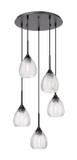 Pendants Multi-port/Cascade by Innovations ( 405 | 323-5P-BK-G323-6CL Berkshire ) 