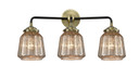 Bathroom Fixtures Three Lights by Innovations ( 405 | 284-3W-BAB-G146 Nouveau ) 