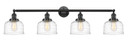 Bathroom Fixtures Four Lights by Innovations ( 405 | 215-OB-G713-LED Franklin Restoration ) 