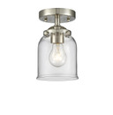 Semi-Flush Mts. Glass Down by Innovations ( 405 | 284-1C-SN-G52-LED Nouveau ) 