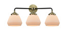Bathroom Fixtures Three Lights by Innovations ( 405 | 284-3W-BAB-G171 Nouveau ) 