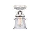 Semi-Flush Mts. Cage by Innovations ( 405 | 288-1C-PC-G184S Nouveau 2 ) 