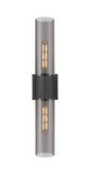 Bathroom Fixtures Cylindrical / Linear by Innovations ( 405 | 428-2WL-BK-G428-12SM Downtown Urban ) 
