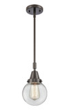 Mini Pendants Glass Down by Innovations ( 405 | 447-1S-OB-G202-6-LED Caden ) 