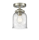 Semi-Flush Mts. Glass Down by Innovations ( 405 | 284-1C-SN-G54 Nouveau ) 