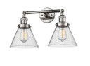 Bathroom Fixtures Two Lights by Innovations ( 405 | 208-PN-G44 Franklin Restoration ) 