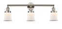 Bathroom Fixtures Three Lights by Innovations ( 405 | 205-PN-G181S Franklin Restoration ) 