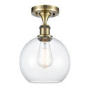 Semi-Flush Mts. Directional by Innovations ( 405 | 516-1C-AB-G122-8 Ballston ) 