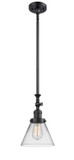 Mini Pendants Glass Down by Innovations ( 405 | 206-BK-G42-LED Franklin Restoration ) 