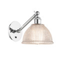 Sconces Single Glass by Innovations ( 405 | 317-1W-PC-G422 Ballston ) 