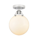 Semi-Flush Mts. Glass Down by Innovations ( 405 | 288-1C-PC-G201-8-LED Nouveau 2 ) 