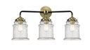 Bathroom Fixtures Three Lights by Innovations ( 405 | 284-3W-BAB-G184-LED Nouveau ) 