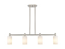 Linear/Island 4 Light + by Innovations ( 405 | 434-4I-SN-G434-7WH Downtown Urban ) 