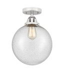 Semi-Flush Mts. Glass Down by Innovations ( 405 | 288-1C-PC-G204-10 Nouveau 2 ) 