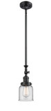 Mini Pendants Glass Down by Innovations ( 405 | 206-BK-G52-LED Franklin Restoration ) 