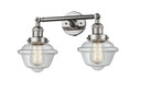 Bathroom Fixtures Two Lights by Innovations ( 405 | 208-PN-G532 Franklin Restoration ) 