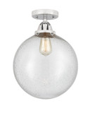 Semi-Flush Mts. Glass Down by Innovations ( 405 | 288-1C-PC-G204-12 Nouveau 2 ) 