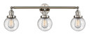Bathroom Fixtures Three Lights by Innovations ( 405 | 205-PN-G204-6 Franklin Restoration ) 