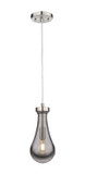 Mini Pendants Glass Down by Innovations ( 405 | 451-1P-SN-G451-5SM Downtown Urban ) 