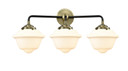 Bathroom Fixtures Three Lights by Innovations ( 405 | 284-3W-BAB-G531 Nouveau ) 
