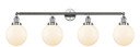 Bathroom Fixtures Four Lights by Innovations ( 405 | 215-PC-G201-8 Franklin Restoration ) 
