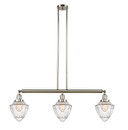 Linear/Island 3 Light Bar by Innovations ( 405 | 213-PN-G664-7-LED Franklin Restoration ) 
