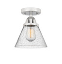 Semi-Flush Mts. Glass Down by Innovations ( 405 | 288-1C-PC-G44-LED Nouveau 2 ) 