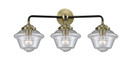 Bathroom Fixtures Three Lights by Innovations ( 405 | 284-3W-BAB-G534 Nouveau ) 