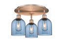 Semi-Flush Mts. Multi-port/Cluster by Innovations ( 405 | 516-3C-AC-G558-6BL Ballston ) 