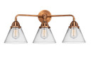 Bathroom Fixtures Three Lights by Innovations ( 405 | 288-3W-AC-G42 Nouveau 2 ) 