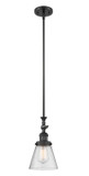 Mini Pendants Glass Down by Innovations ( 405 | 206-BK-G64-LED Franklin Restoration ) 