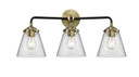 Bathroom Fixtures Three Lights by Innovations ( 405 | 284-3W-BAB-G62 Nouveau ) 