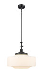 Pendants Glass Down by Innovations ( 405 | 206-BK-G691-16 Franklin Restoration ) 