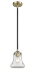 Mini Pendants Glass Down by Innovations ( 405 | 284-1S-BAB-G192-LED Nouveau ) 