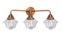 Bathroom Fixtures Three Lights by Innovations ( 405 | 288-3W-AC-G532 Nouveau 2 ) 