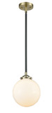Mini Pendants Glass Down by Innovations ( 405 | 284-1S-BAB-G201-8 Nouveau ) 