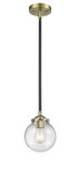 Mini Pendants Glass Down by Innovations ( 405 | 284-1S-BAB-G202-6 Nouveau ) 