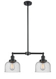 Mid. Chandeliers Glass Down by Innovations ( 405 | 209-OB-G74 Franklin Restoration ) 