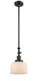 Mini Pendants Glass Down by Innovations ( 405 | 206-BK-G71-LED Franklin Restoration ) 